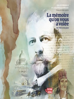 cover image of La Mémoire qu'on vous a volée